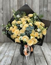 Букет цветов из:  Розы и Лизиантусы в Бутурлиновке