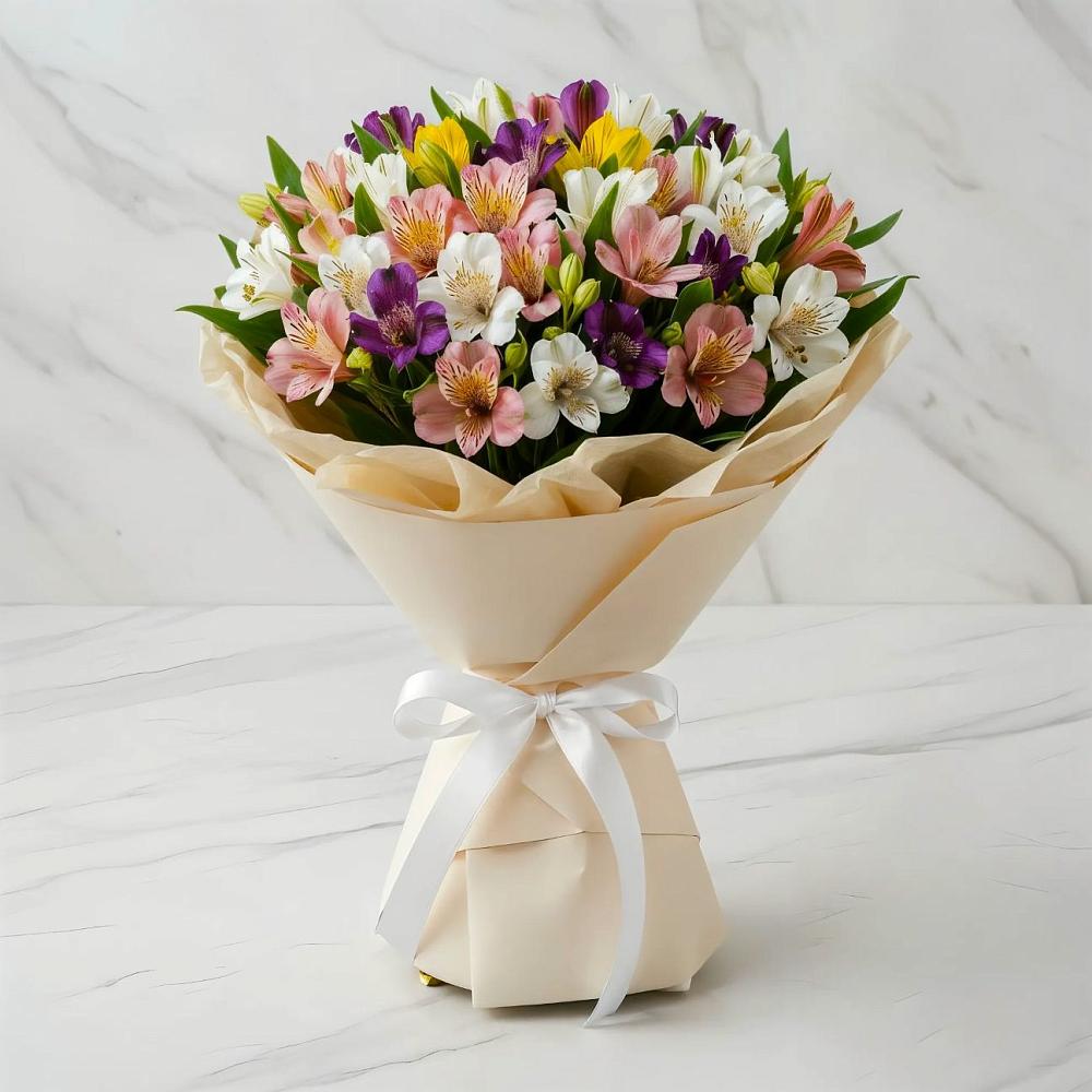 Букет цветов из: Альстромерии в Бутурлиновке