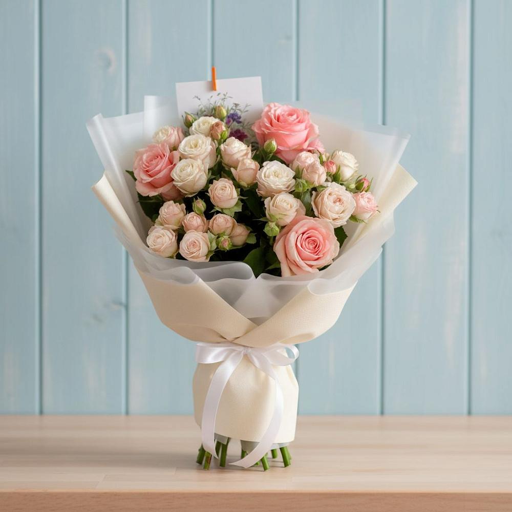 Букет цветов из: Розы в Бутурлиновке