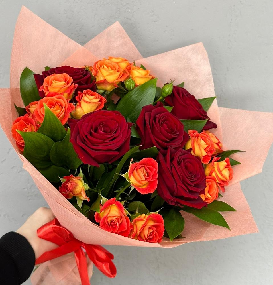 Букет Любовь и восторг в Бутурлиновке