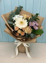 Букет цветов из:  Герберы и Хризантемы #REPLACE_PRED# Бутурлиновке