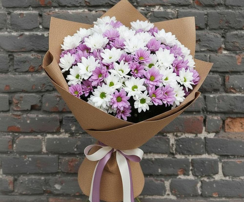 Букет цветов из: Хризантемы в Бутурлиновке