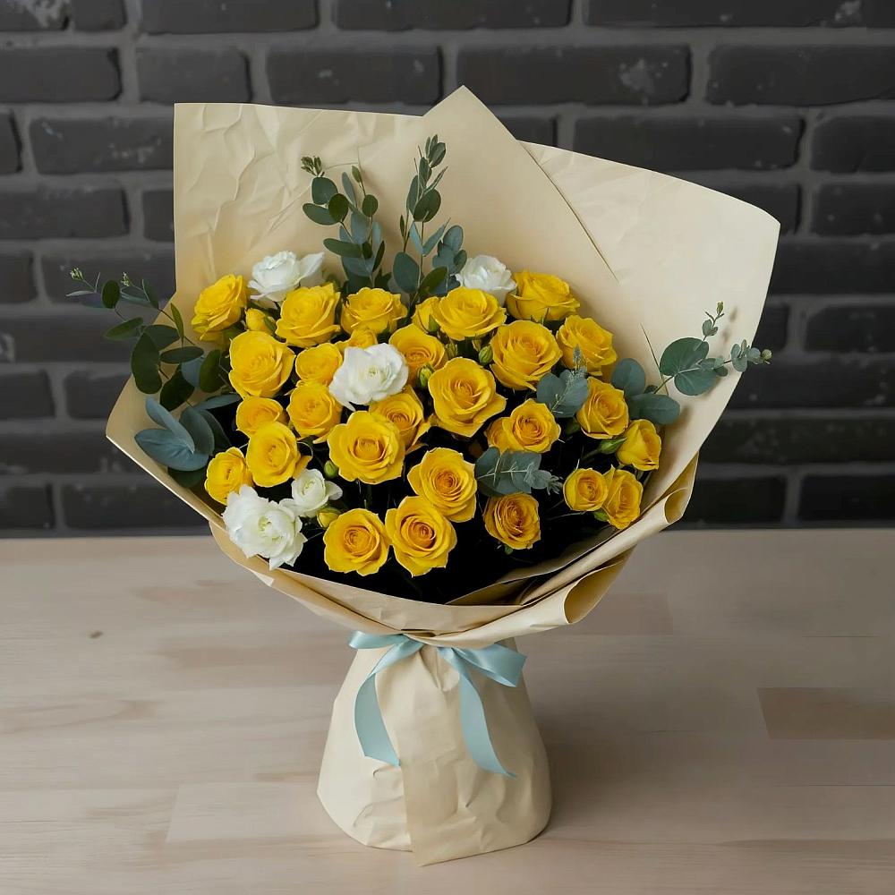 Букет цветов из: Розы в Бутурлиновке