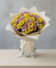 Букет цветов из:  Хризантемы #REPLACE_PRED# Бутурлиновке