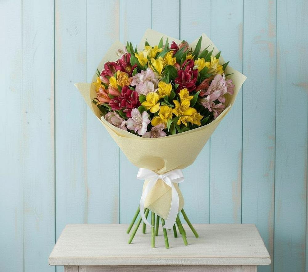 Букет цветов из: Альстромерии в Бутурлиновке