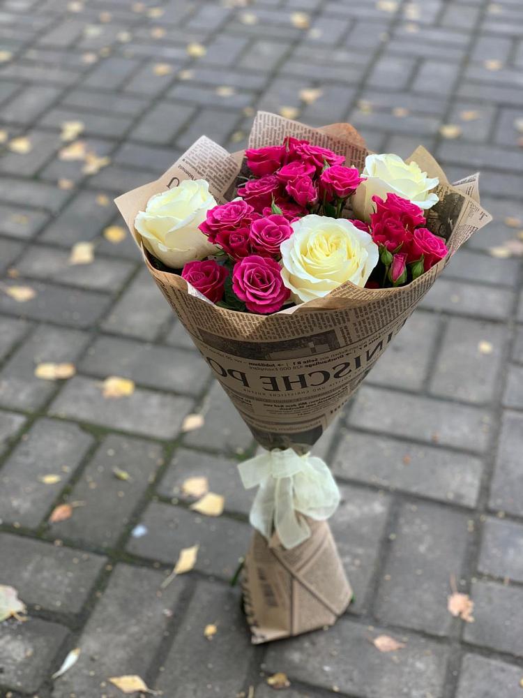 Букет цветов из: Розы в Бутурлиновке