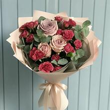 Букет цветов из:  Гвоздики и Розы #REPLACE_PRED# Бутурлиновке