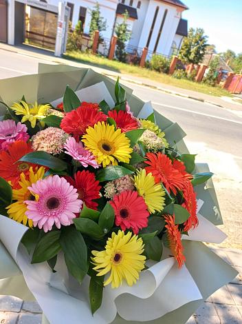 Букет цветов из: Герберы в Бутурлиновке