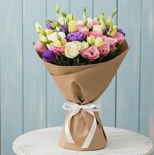 Букет цветов из:  Лизиантусы в Бутурлиновке